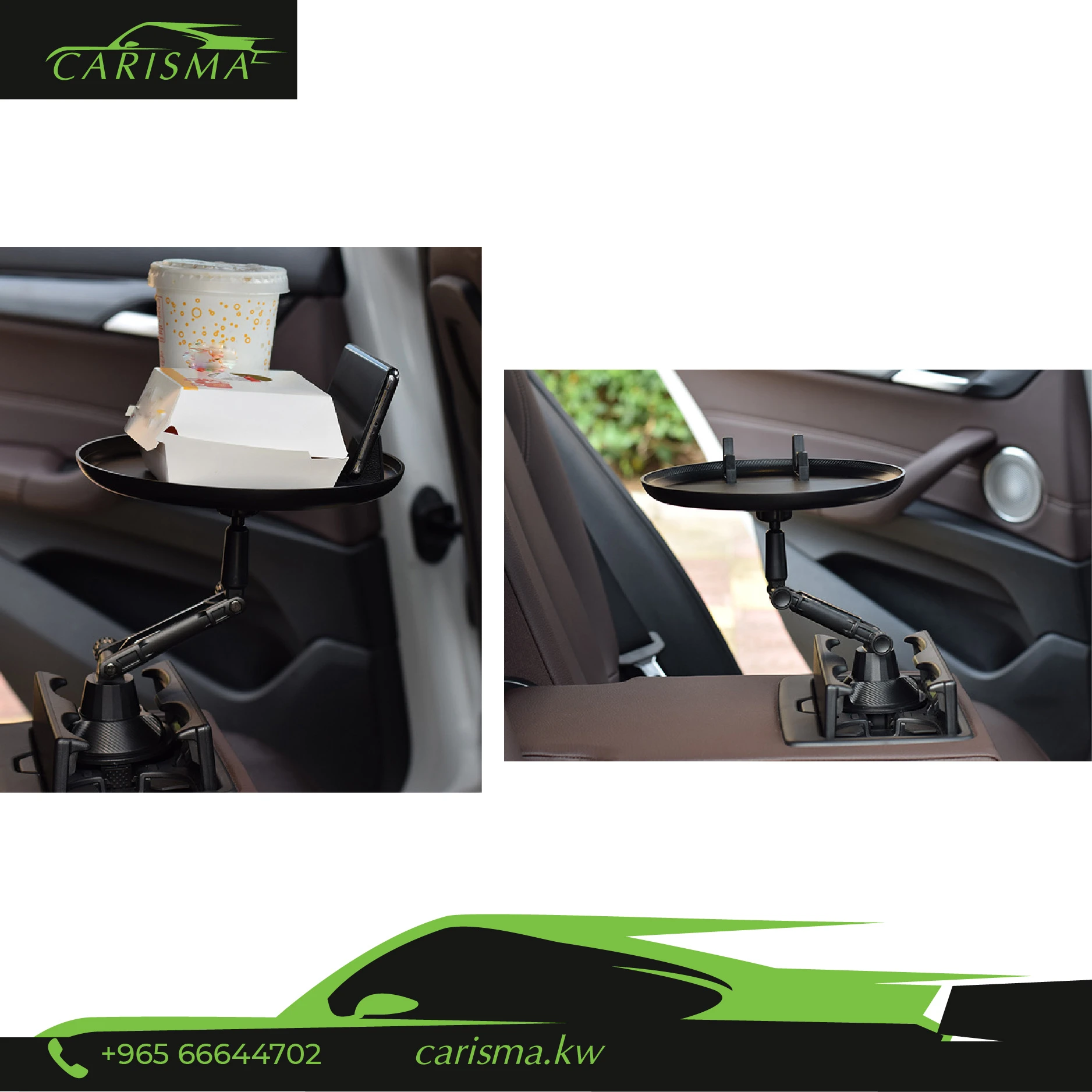 Multifunctional Phone Holder with Food Tray