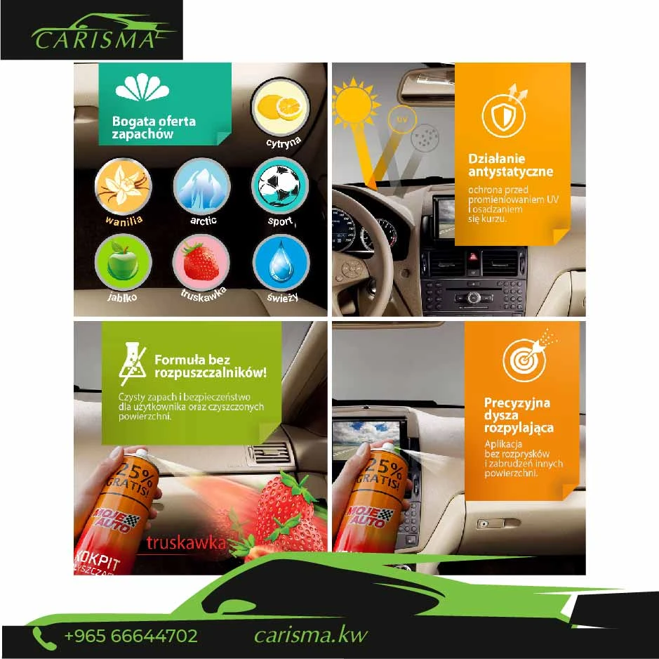 Cockpit Shine Strawberry 750 ML