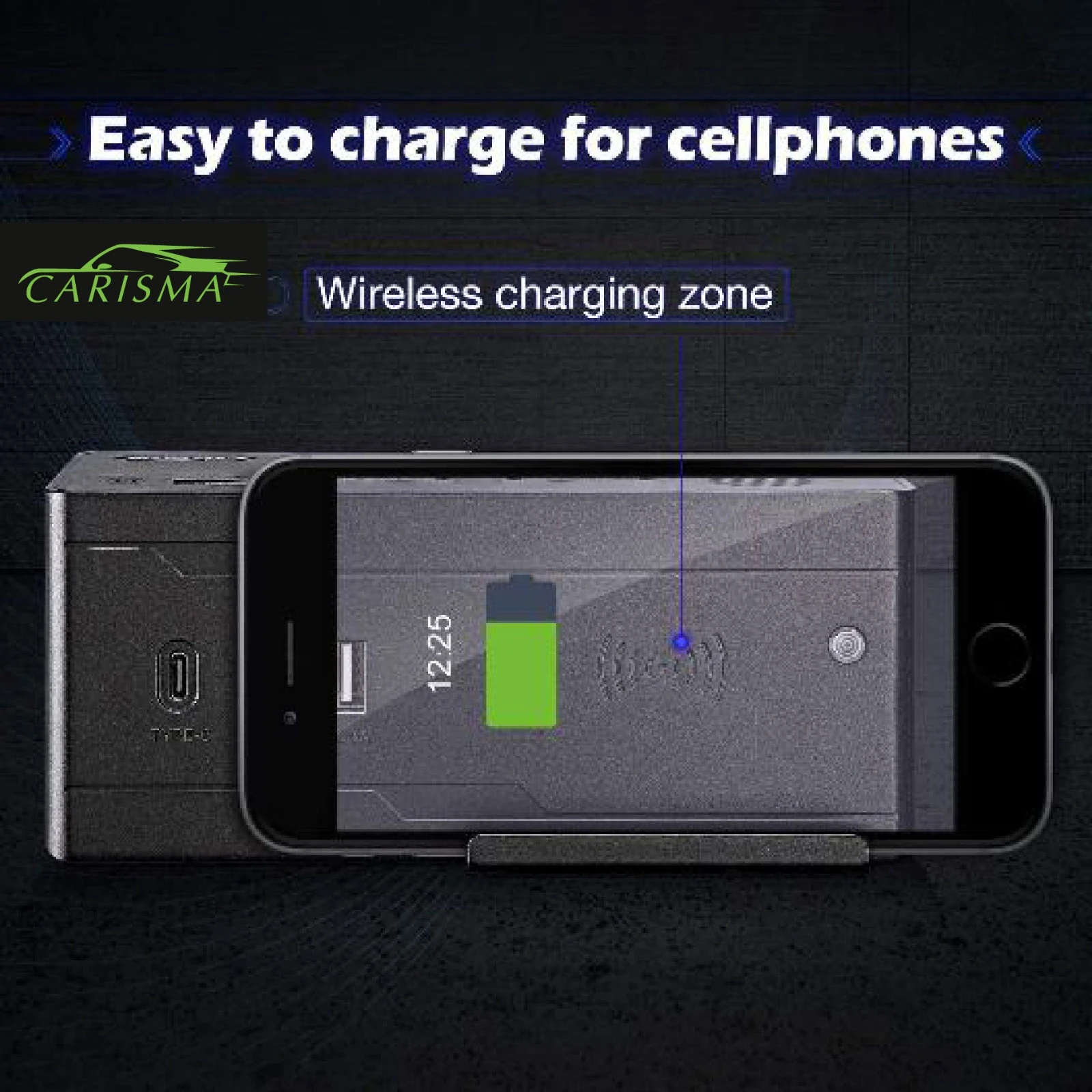 Wireless Charger Car Kit