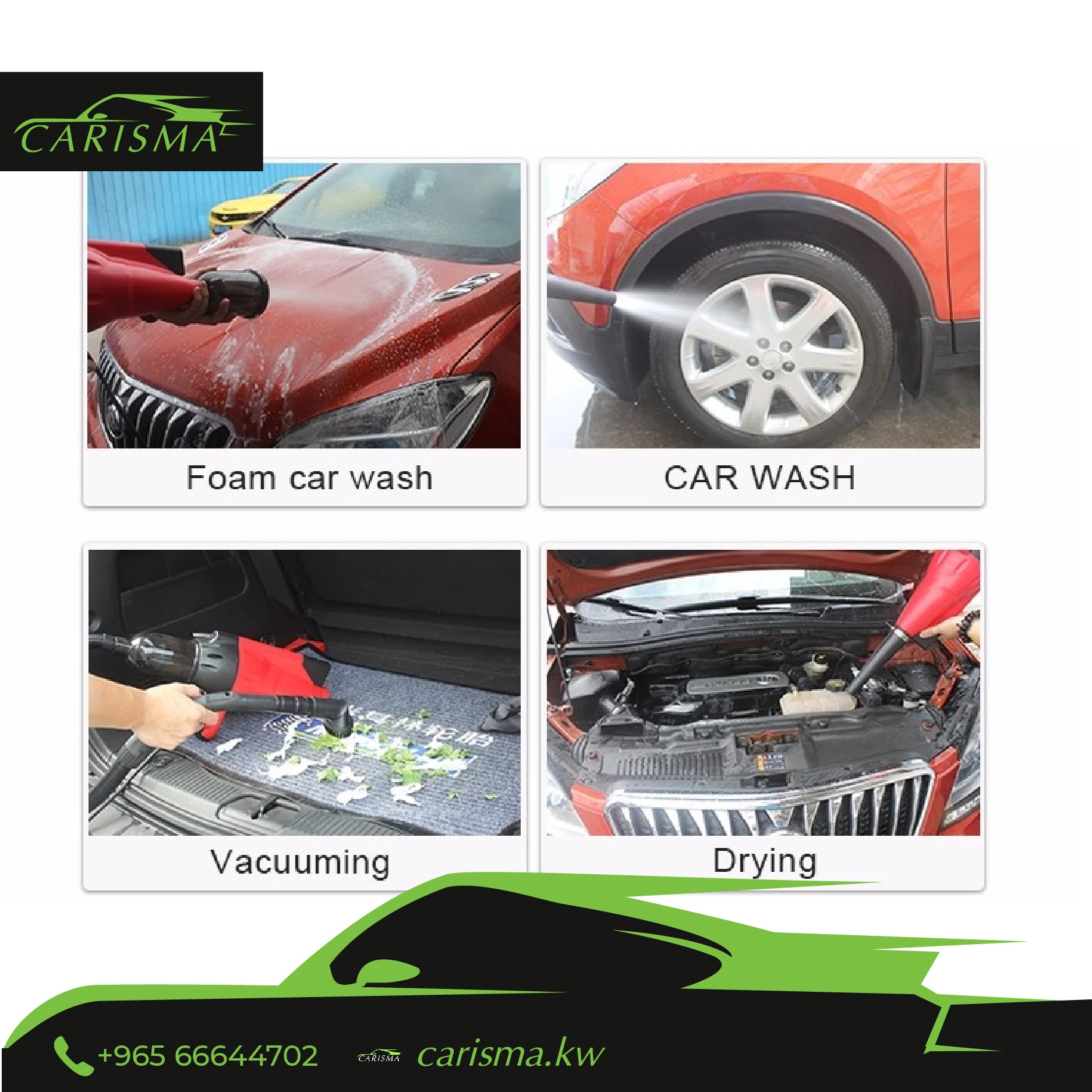 Electric Car Washer 4 in 1