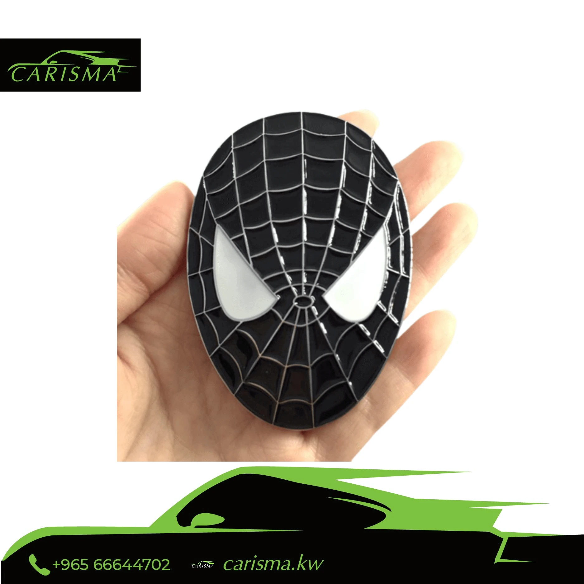 Spiderman Metallic Sticker