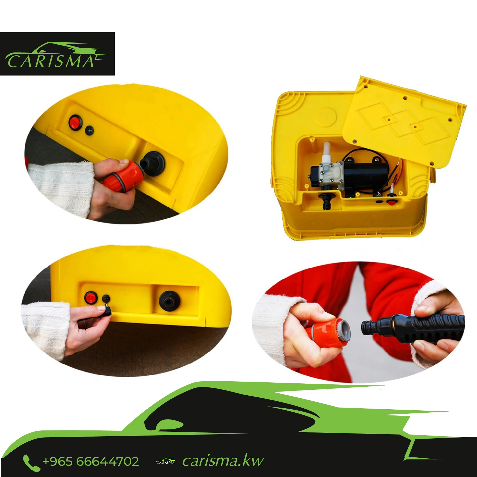 Car Socket Portable Washer