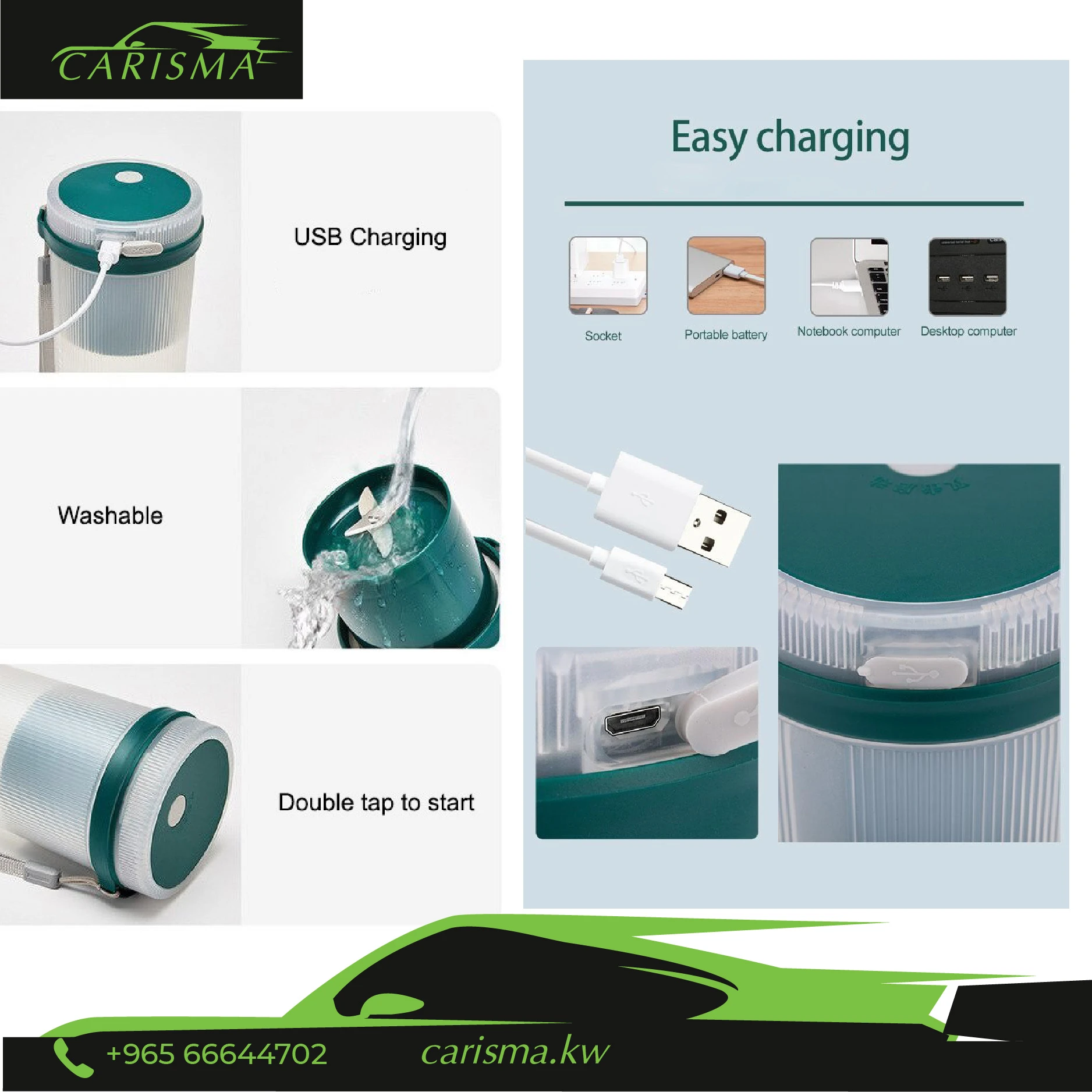 Portable Car Juice Cup