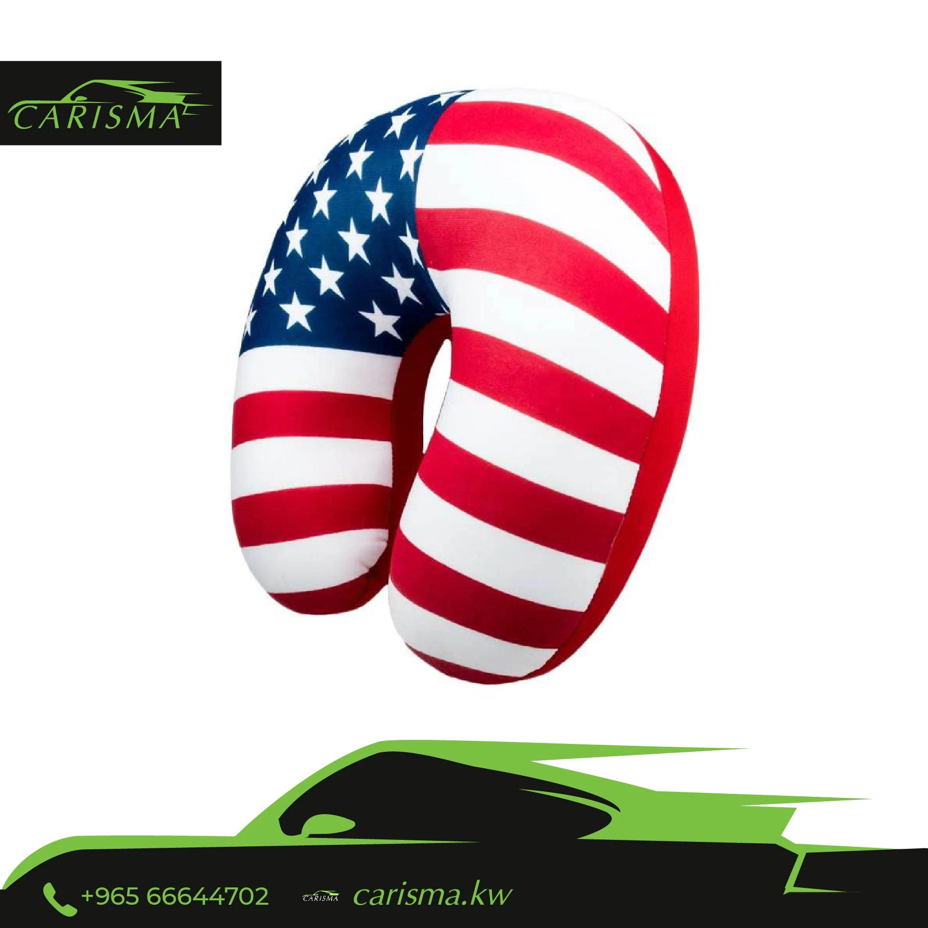 Neck Pillow USA Theme
