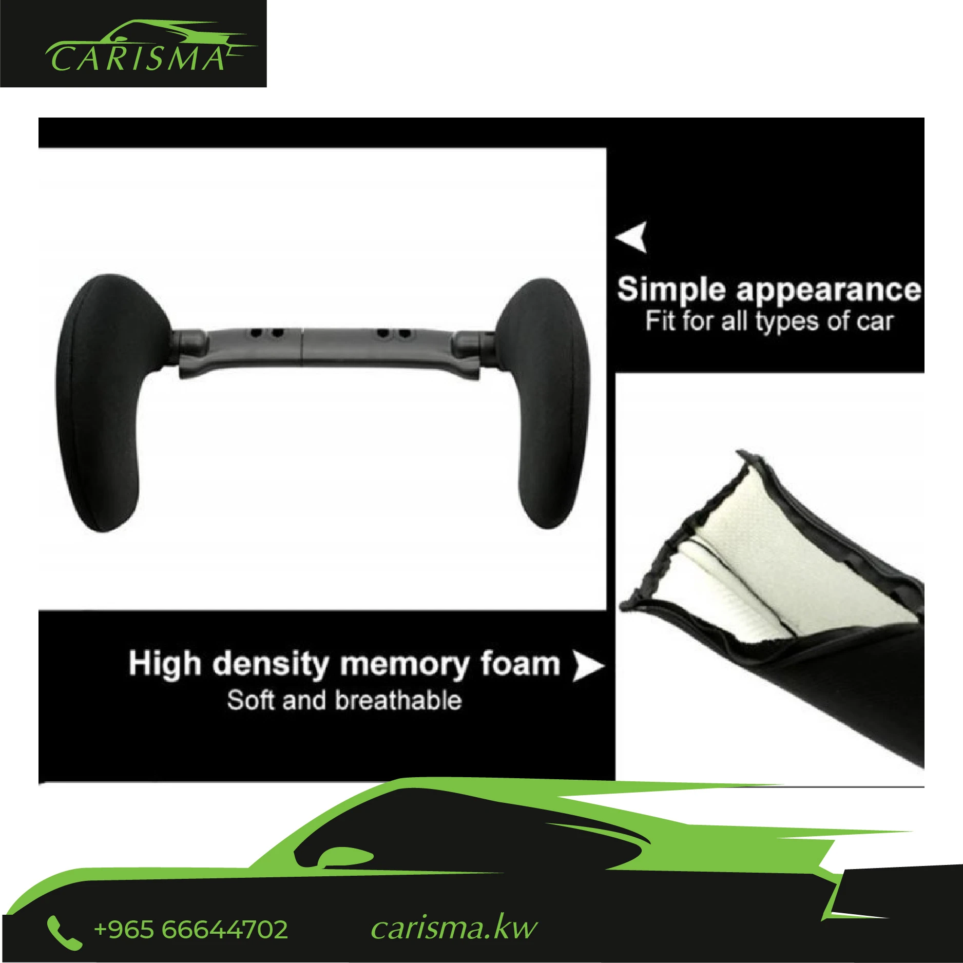 Car Seat Headrest Heavy Duty.