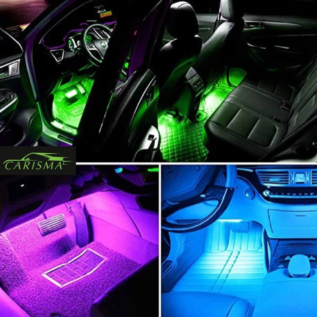 Car Interior Atmosphere Light with Cigarette Socket