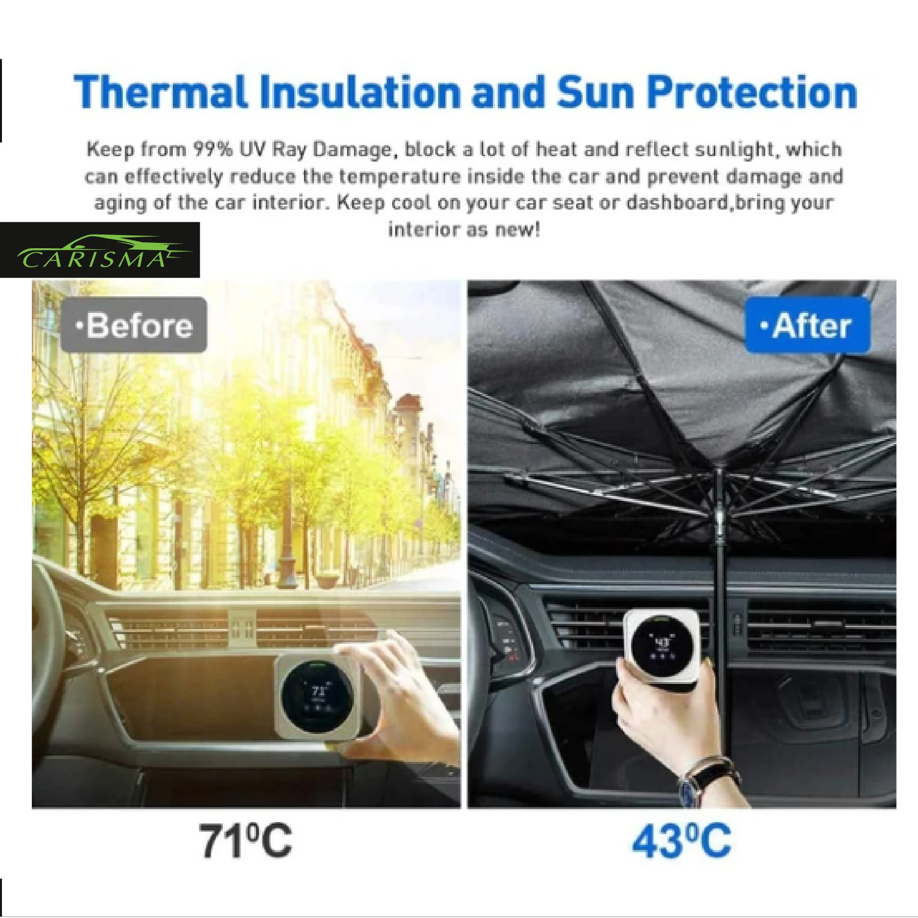 Car Umbrella Sunshade