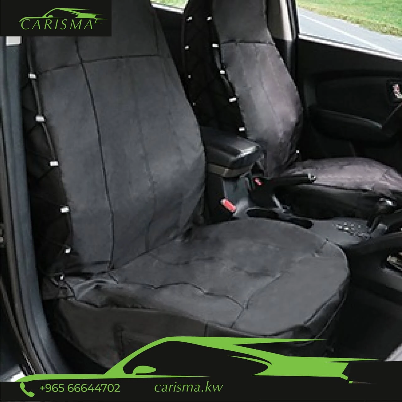 Waterproof Front Seat Covers High Back