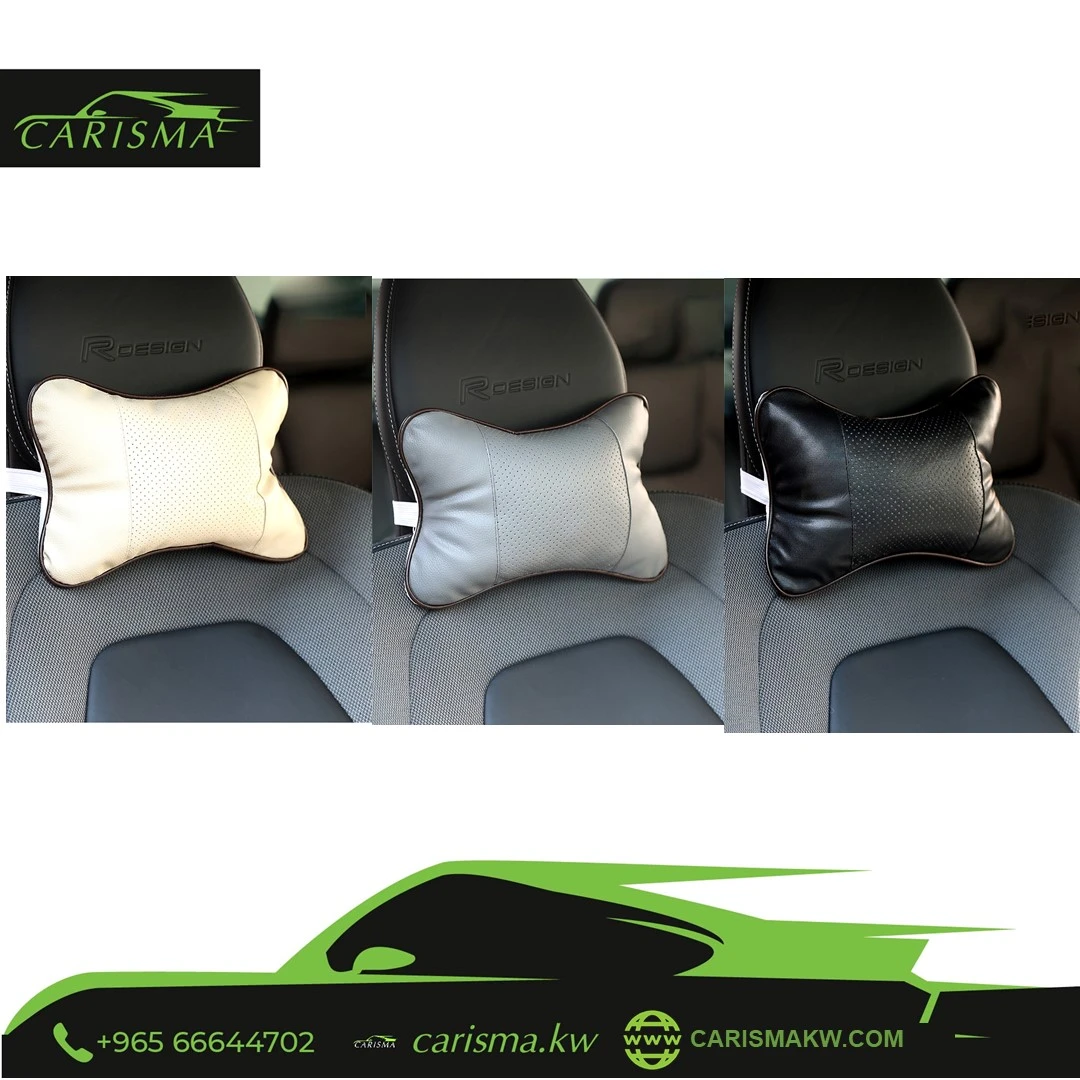 Neck Rest Leather 2 Pieces