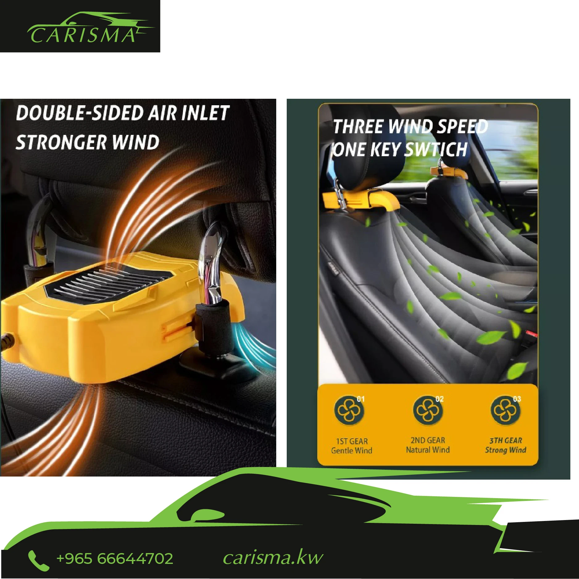 Car Cooling Seat Fan