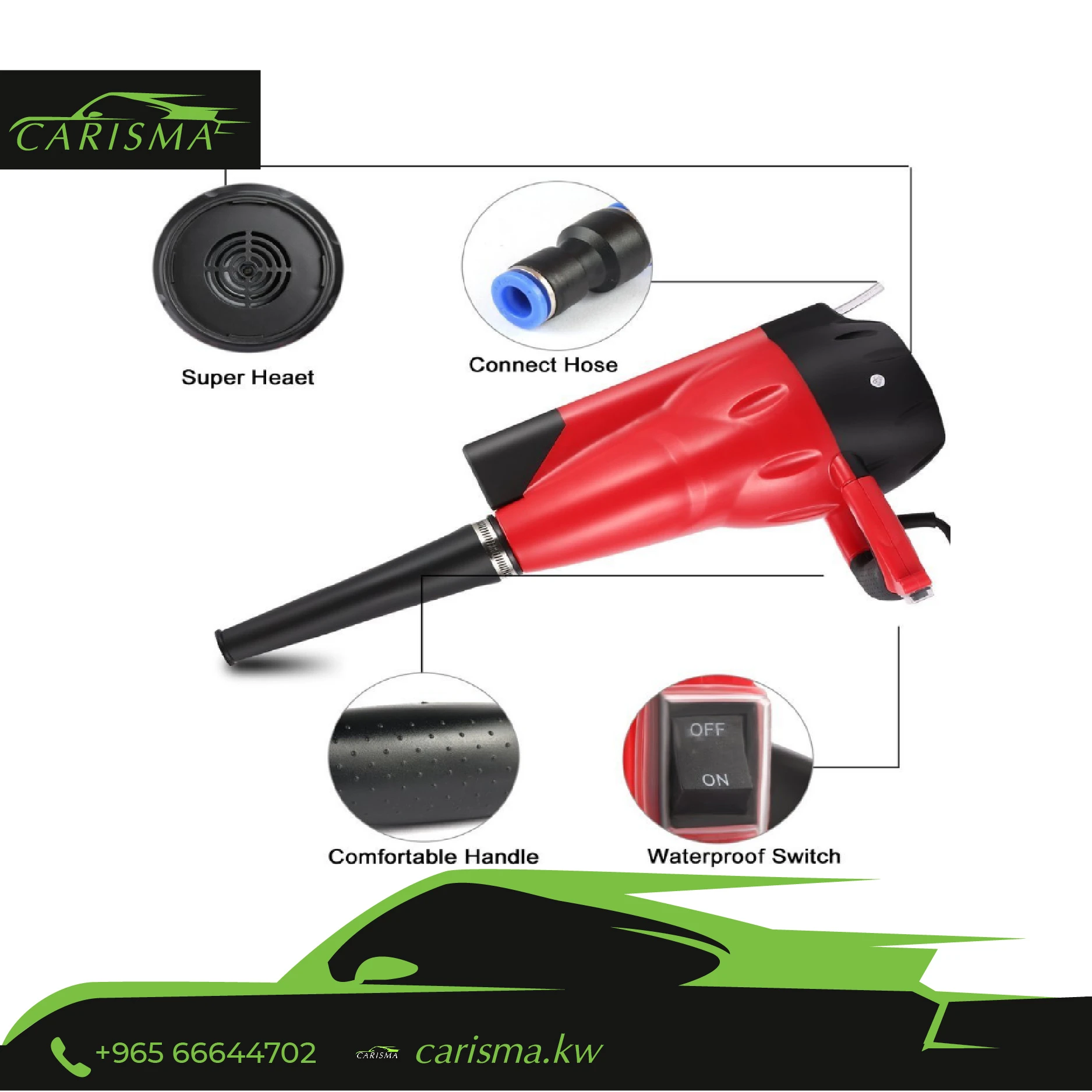 Electric Car Washer 4 in 1